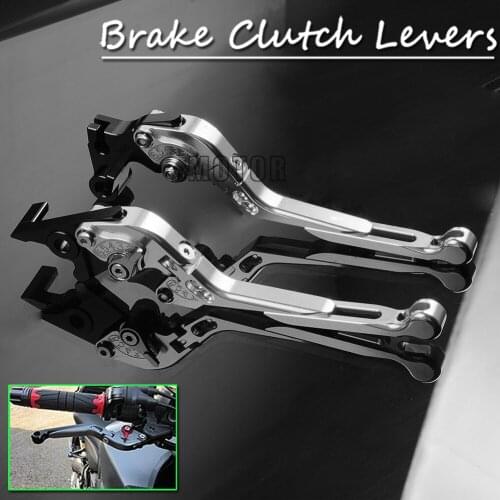 Brake Clutch Pivot Motorcycle Levers For Kawasaki ZX636R ZX6RR NINJA ZX10R ZX10RR ZX10KRT Extendable Lever ZX 636 6 10 R RR KRT