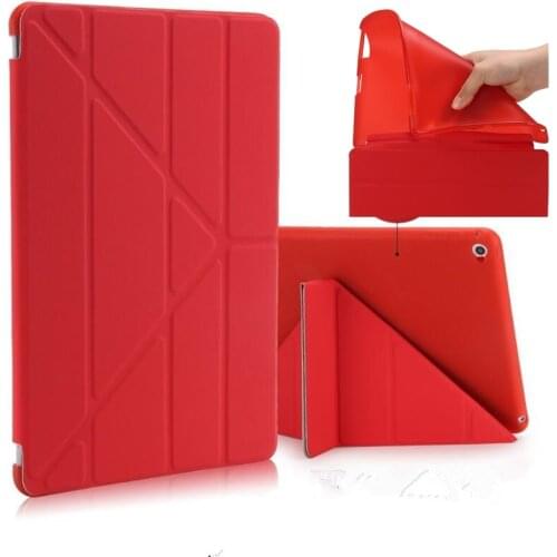 Ultra Thin Stand PU Leather case for apple ipad 2/3/4 case soft Back Flip Smart cover for iPad 2017 9.7inch 2018 Table Case+film