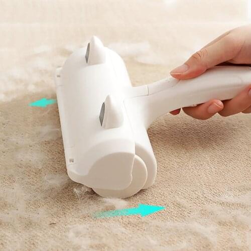 2021 Hot Sale Pet Hair Removal Device Household Cleaning Feather Brush Roll Removes Hairs Cat and Dogs for Cleaning Pet Supplies