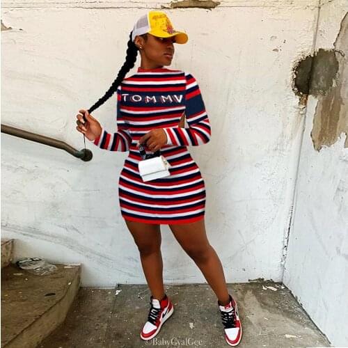 VAZN 2021 Spring Hot Little Chap Plus Size Sexy Young Turtleneck Full Sleeve Backless High Waist Women Thin Mini Dress