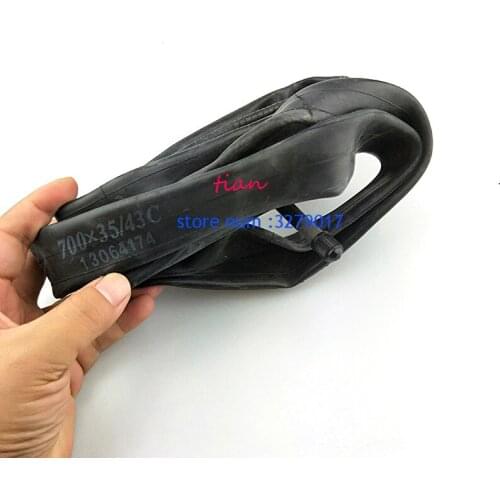 High quality 700x35/43c Bike Road Tube Tires Bicycle Parts with Straight valve stem