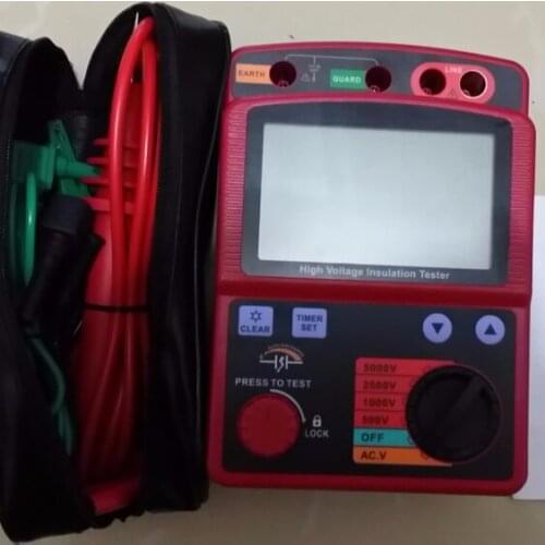 HIGH QUALITY BRIGHT COLOR megger insulation tester