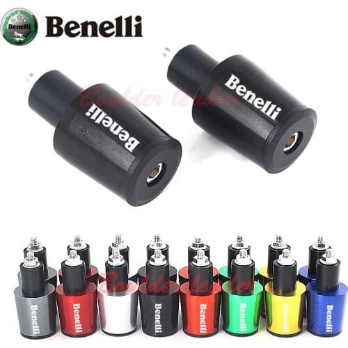 Motorcycle accessories 22MM Handlebar Grips Handle Bar Cap End Plugs For Benelli 502C 302S 752S Leoncino 500 2018-2019