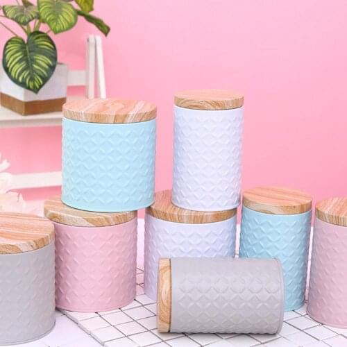 Tin Box High-End Moist-proof Cylindrical Shaped Tinplate Lozenge Storage Holder for Tea Leaves Storage Bottles Organization