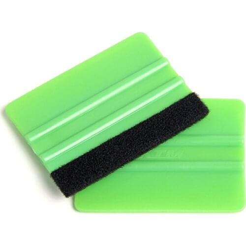 1Pc Wrap Scraper Squeegee Tool with Soft Felt for Car Vehicles Window Vinyl Film Sticker Auto Accessories