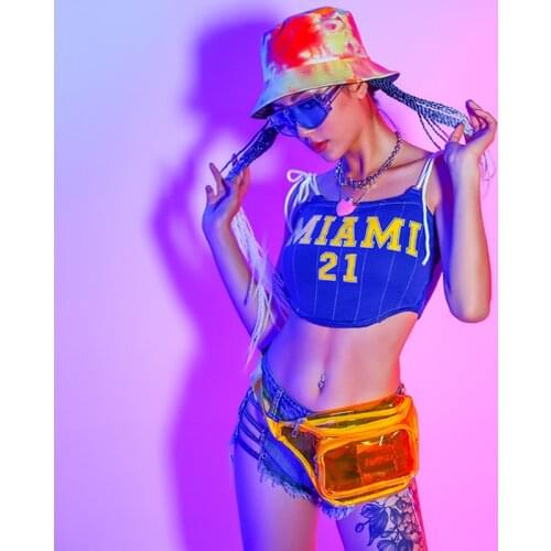 2021 Sexy Gogo Dance Costume For Women Bandage Tops Shorts Pole Dancewear Nightclub Bar Dj Ds Rave Outfits Stage Clothes BL6391