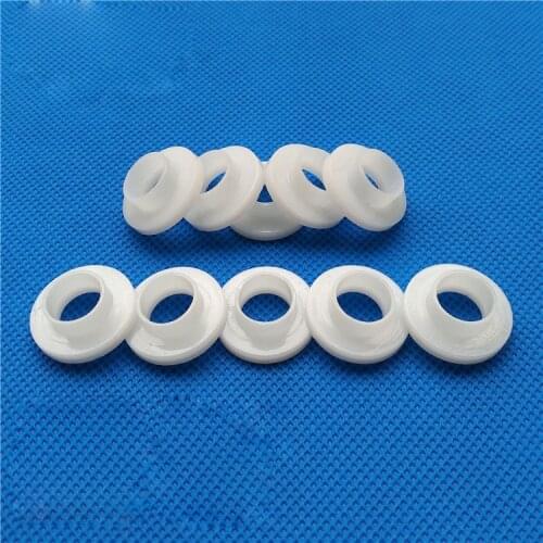 28pcs M10 T-shaped nylon gasket washer plastic step washers gaskets insulation column bushing sleeve plug 14mm outer diameter