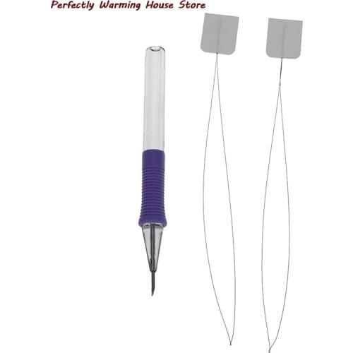 3pcs/set Punch Felting Needle Tool Beginner Sewing Embroidery Felting Punch Needle Tool And Threader Accessories