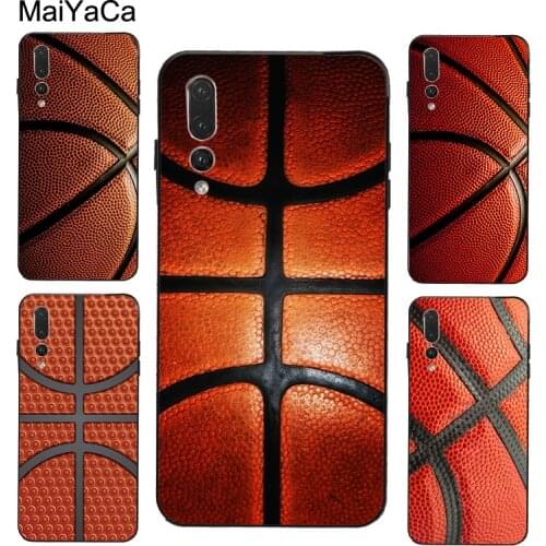 MaiYaCa Basketball Textured Case For Huawei P40 P30 P10 P20 Lite Mate 10 20 30 Pro P Smart Z 2019