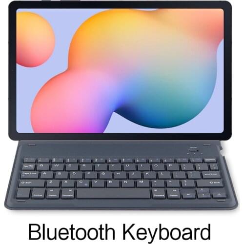 Bluetooth Keyboard For Samsung Galaxy Tab S6 Lite 10.4" SM-P610 P615 S6 10.5 SM-T860 T865 Tablet Rechargeable Wireless Keyboard