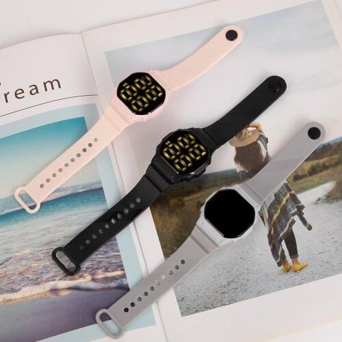 Fashion Womens Led Display Watches Unisex Digital Watch For Women Sports Women Electronic Watch Female Clock Reloj Hombre