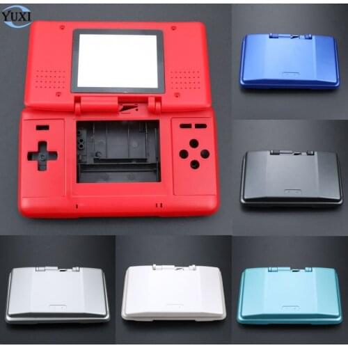 YuXi Blue Red Black Green White Silver Full Replacement Housing Case Cover Shell Kit For Nintendo DS For NDS Console