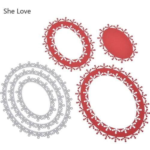 Chzimade Circle Round Scrapbooking Dies Cut 2019 New Metal Cutting Dies Embossing Crafts Home Decoration