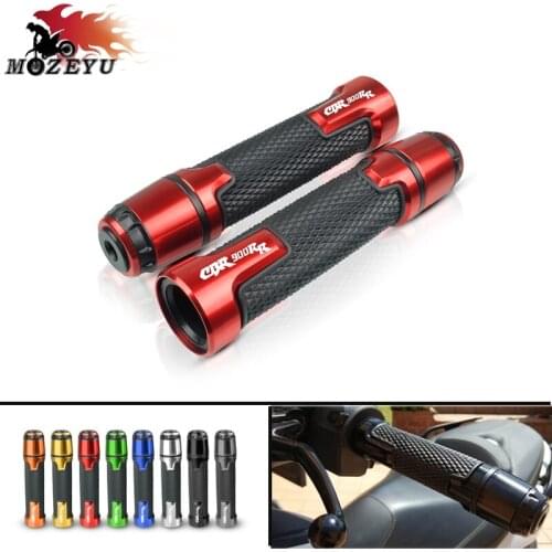 For HONDA CBR900RR 7/8''22mm CNC Aluminum + plastic Universal Grips Motorcycle cbr900rr Handle bar and ends Handlebar Grip CBR