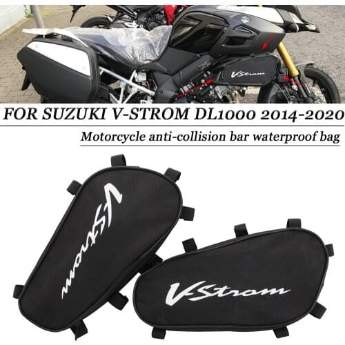 FOR SUZUKI V-STROM DL1000 2014-2020 motorcycle frame anti-collision bar waterproof bag tool bag storage bag