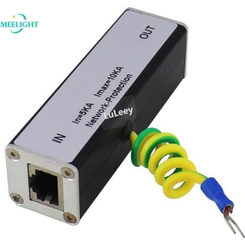 Mini single-channel 100M lightning protection equipment 1 channel network signal lightning protection SPD