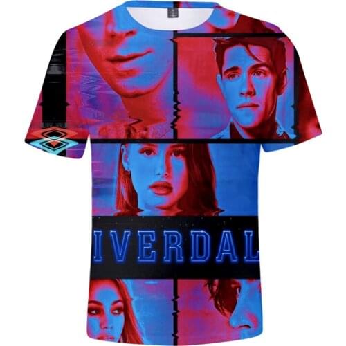 River Valley TownNew Fashion Brand T-Shirt Men/Women 3D Printed River Valley Town Short Sleeve Summer Men T Shirt Tops Tees