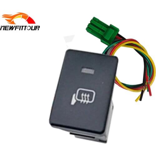 For Toyota Land Cruiser 2007-2020 Car Rearview Mirror Heating Switch Button With Connection Wire