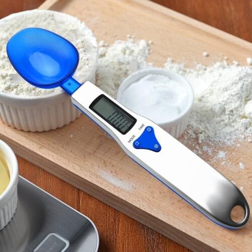 2020 new three-key electronic key scale kitchen scale electronic measuring spoon scale 500g kitchen accessories