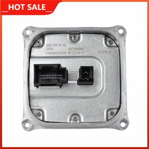 New LED headlight Control Unit Module For Mercedes Benz W205 W212 W222 E S A2228700589 A2228700789 A222 870 07 89 2228700789