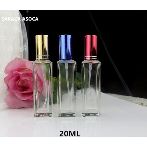 Wholesale Retial 20ml Perfume Bottles 30pcs/lot Travel Spray Perfume Glass Bottles