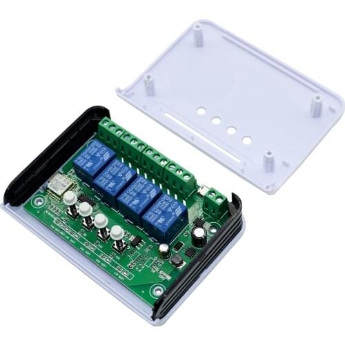 EWeLink Smart Wifi Switch 4Gang Universal Wireless Remote Control Receiver 433MHz RF Transmitter 12V 24V 220V Wifi Relay Module