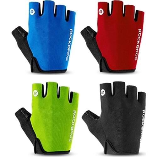 Cycling Gloves Half Finger Summer Men Women MTB Road Bike Gloves Shockproof Breathable Bicycle Cycling Equipment