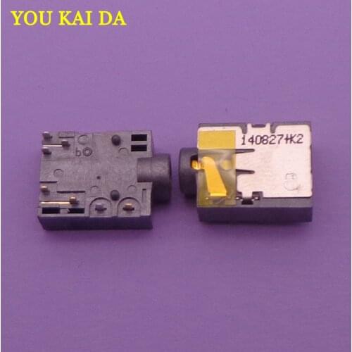 10pcs Audio Female Socket Port for Lenovo S300 S400 G480 G580 G485 3.5mm Headphone microphone jack connector
