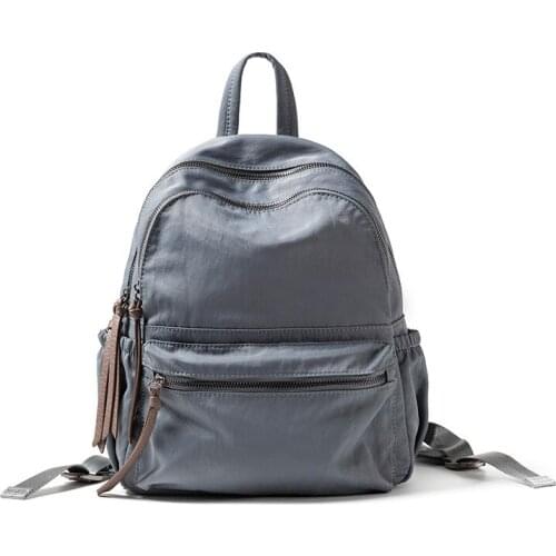 2020 New Fashion Woman Backpack High Quality Youth Leather Backpacks for Teenage Girls Female School Shoulder Bag C1275