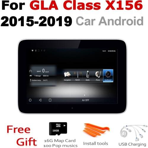 Car Android Radio GPS Multimedia player For Mercedes Benz GLA Class X156 2015~2019 NTG stereo HD Screen Navigation Navi Media