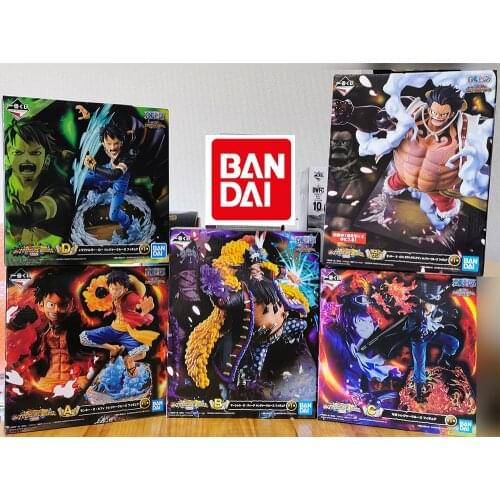 BANDAI Ichibansho ONE PIECE TREASURE CRUISE Vol.2 Monkey D. Luffy Sabo Trafalgar Law PVC Action Collection AnimeFigure Toys Kid