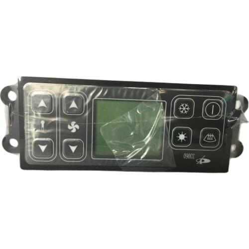 For excavator accessories Shanhe Intelligent Yuchai YC35 60 85 135 230-8 air conditioning panel controller switch