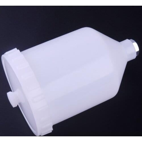 LETAOSK High quality Plastic Sprayer Cup Air Gravity Feed Spray Paint Pot Fastmover Thread Connector For Spray Gun Tools