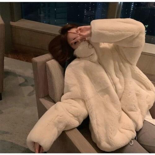 Luzuzi Fashionable Fur Coats