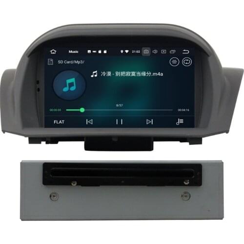 4GB RAM Octa Core 1 din 7" Android 8.0 Car Radio DVD Player for Ford Fiesta 2011-2016 GPS Navigation Bluetooth WIFI 32GB ROM