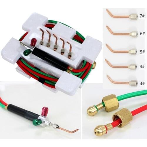 Mini Gas Torch Soldering Gun Oxygen Acetylene Gun Gold Jewelry Welding Soldering Tool Kit