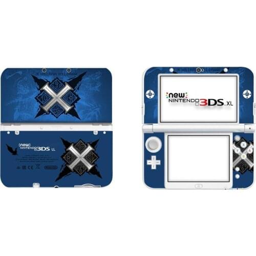 Monster Hunter Full Cover Decal Skin Sticker for NEW 3DS XL Skins Stickers for NEW 3DS LL Vinyl Protector Skin Sticker