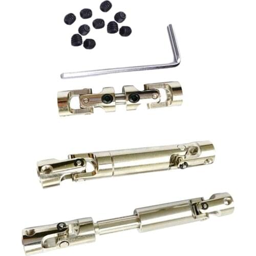 RC Car Drive Shafts 3x Drive Shafts for for RC1:12 Climbing Car RC MN86 RC Car Trunk Replaces Parts