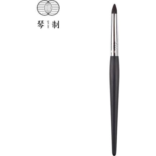 QINZHI Professional Handmade Make Up Brush G054 Pencil Eye Shadow Blending Brush Soft Blue Squirrel Hair Makeup Brushes