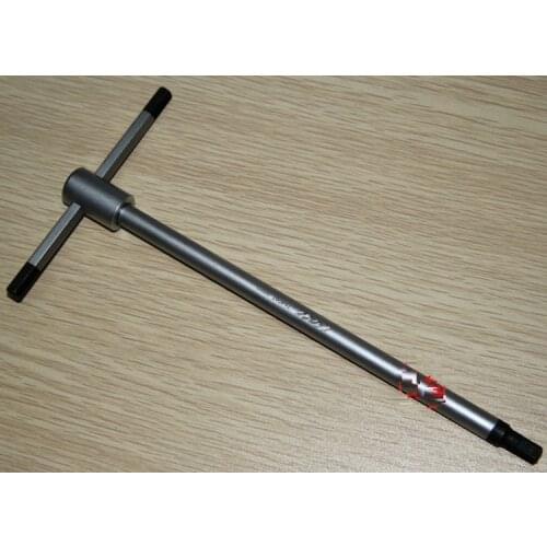 2MM -- 7MM Din standard S2 alloy steel T-shape hex key adjustable movable hex wrench spanner auto truck repairing