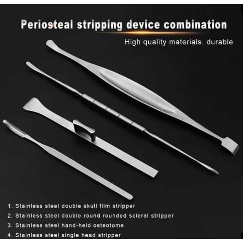 Periosteal stripper round head single and double head scleral stripper hand-held bone chisel beauty nose plastic equipment fine