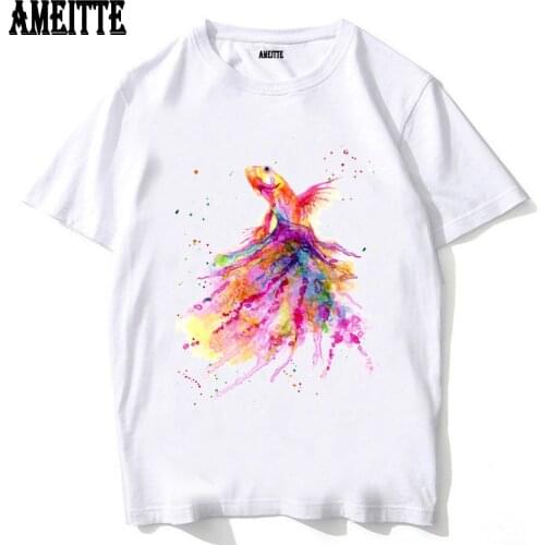 Colorful Betta Fish Premium T-Shirt Fashion Men Unisex Tee shirt Funny Fishing Enthusiast Design Cool Boy Casual Tops Man Tees