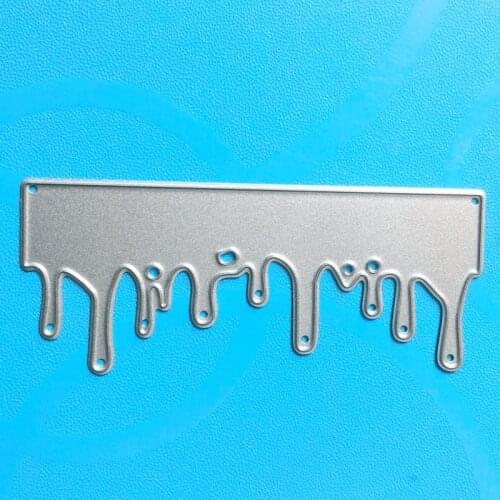 YLCD952 Blood Drops Metal Cutting Dies For Scrapbooking Stencils DIY Album Cards Decoration Embossing Folder Craft Die Cuts Mold