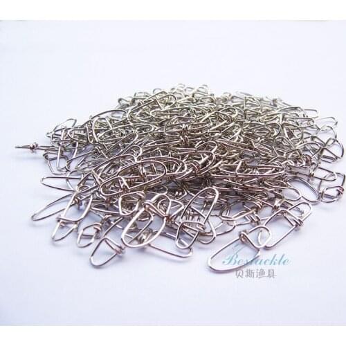 100PCS/LOT 2# Fishing Insurance Snap L-SK-2 Fishing Swivels Fishing Tackle Accessories Free Shipping