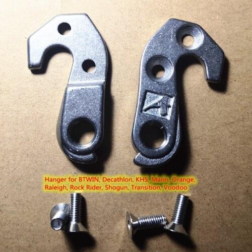 2pc Bicycle derailleur hanger For Pilo D148 Corratec Decathlon KHS #101 Marin #7 Scott #228839 Raleigh Gary Fisher mech dropout