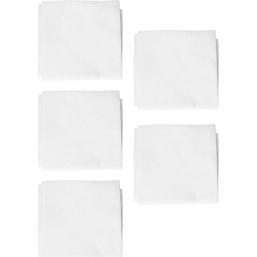 5Pcs Cheesecloth Washable Reusable Home Hemmed Edge Cheese Cloth Cotton Fabric Cotton Muslin Tofu Maker