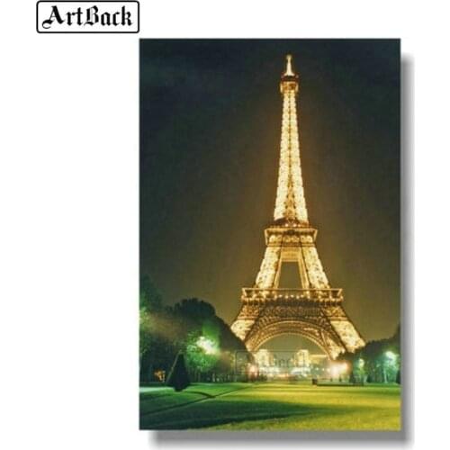 5d diamond painting paris tower full square diamond art mosaic landscape resin 3d round drill canvas embroidery decoration