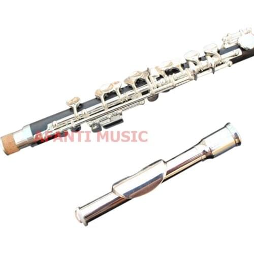 Afanti Music C tone / Bakelite / Nickel Plated Piccolo