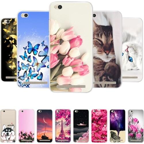 For Cover Xiaomi Redmi 4A 5A 6A Case Soft Silicone TPU Cute Cover For Xiaomi Redmi 5A 6A 4A Case Redmi4a Redmi5a Redmi6a Cases