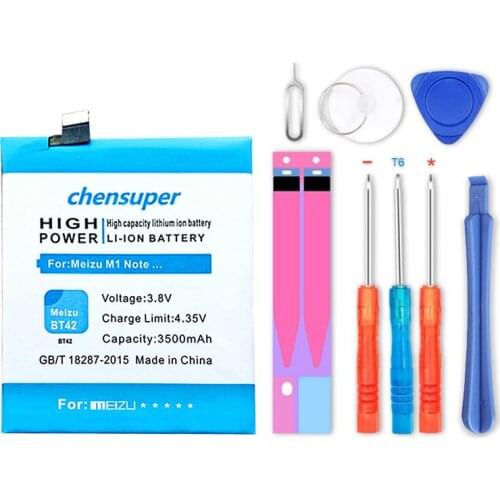 Chensuper Meizu Note 8 Phone Batteries